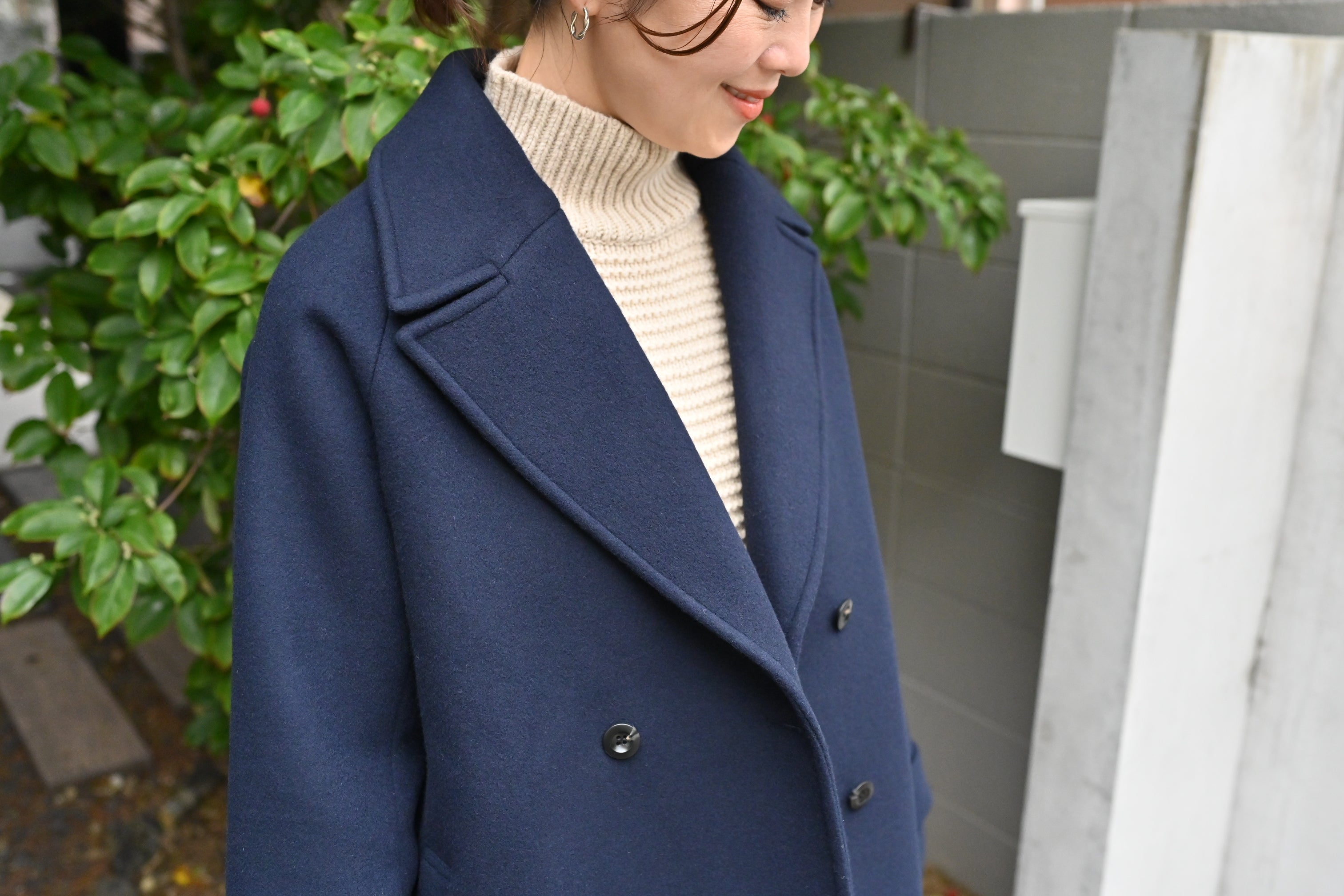 上質ウール100％のテーラードコート – OURHOME