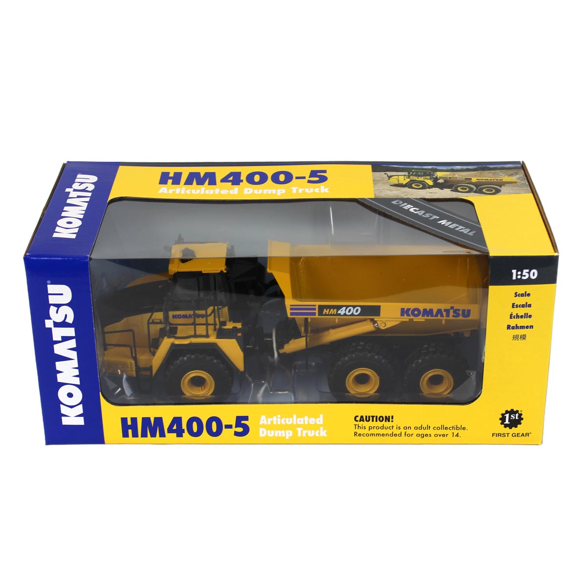 コマツ ウォータータンカー HM400-1 1/50 ダイキャストメタル Yahoo