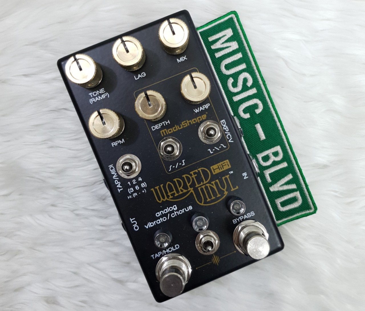 Chase Bliss Audio Warped Vinyl HiFi Vibrato & Chorus Effect Pedal