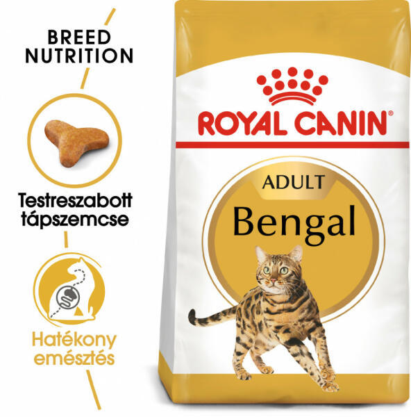 Vásárlás: Royal Canin Bengal Adult 2 kg Macskaeledel árak