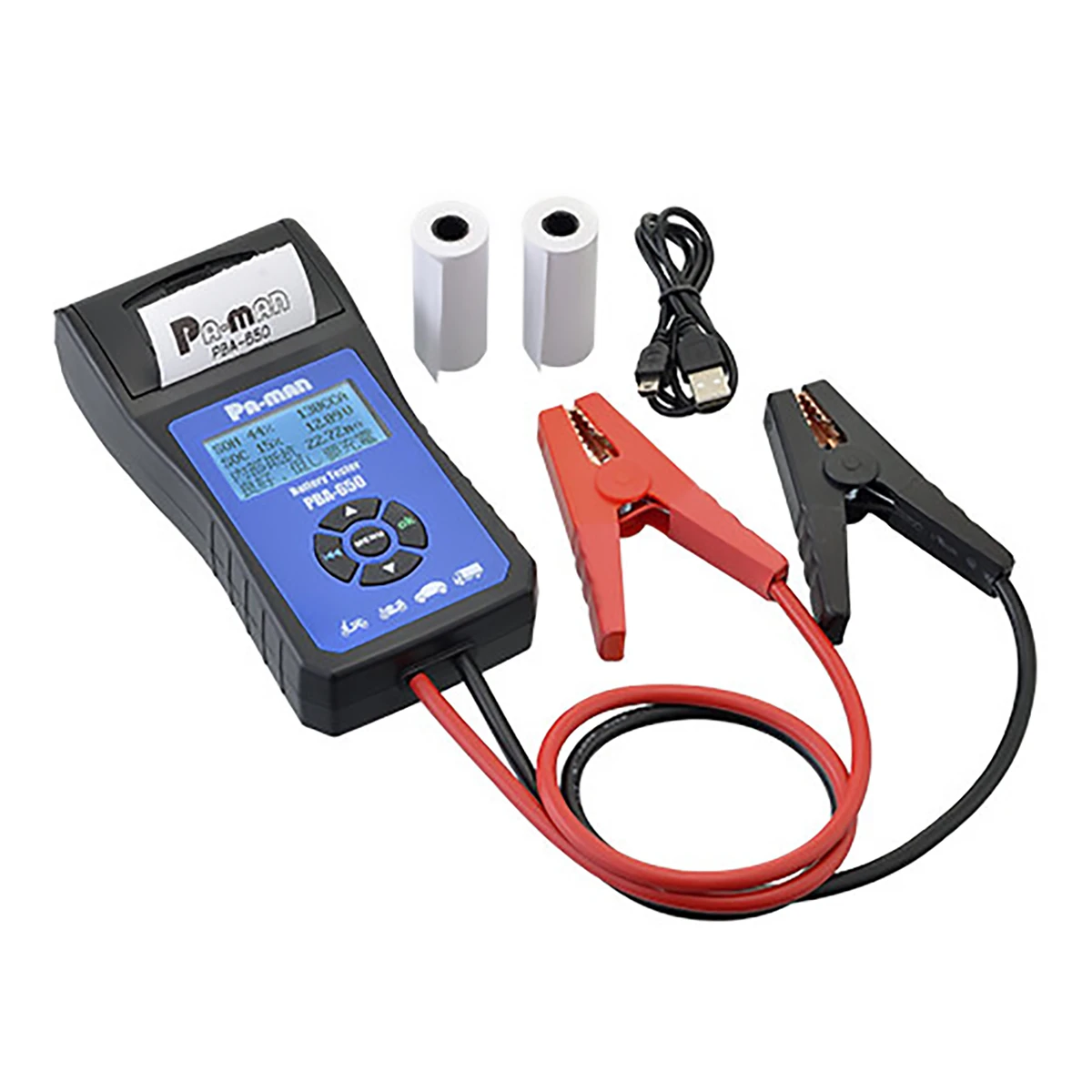 公式】パーマンショップ-バッテリーアナライザー DC12V プリンター内蔵