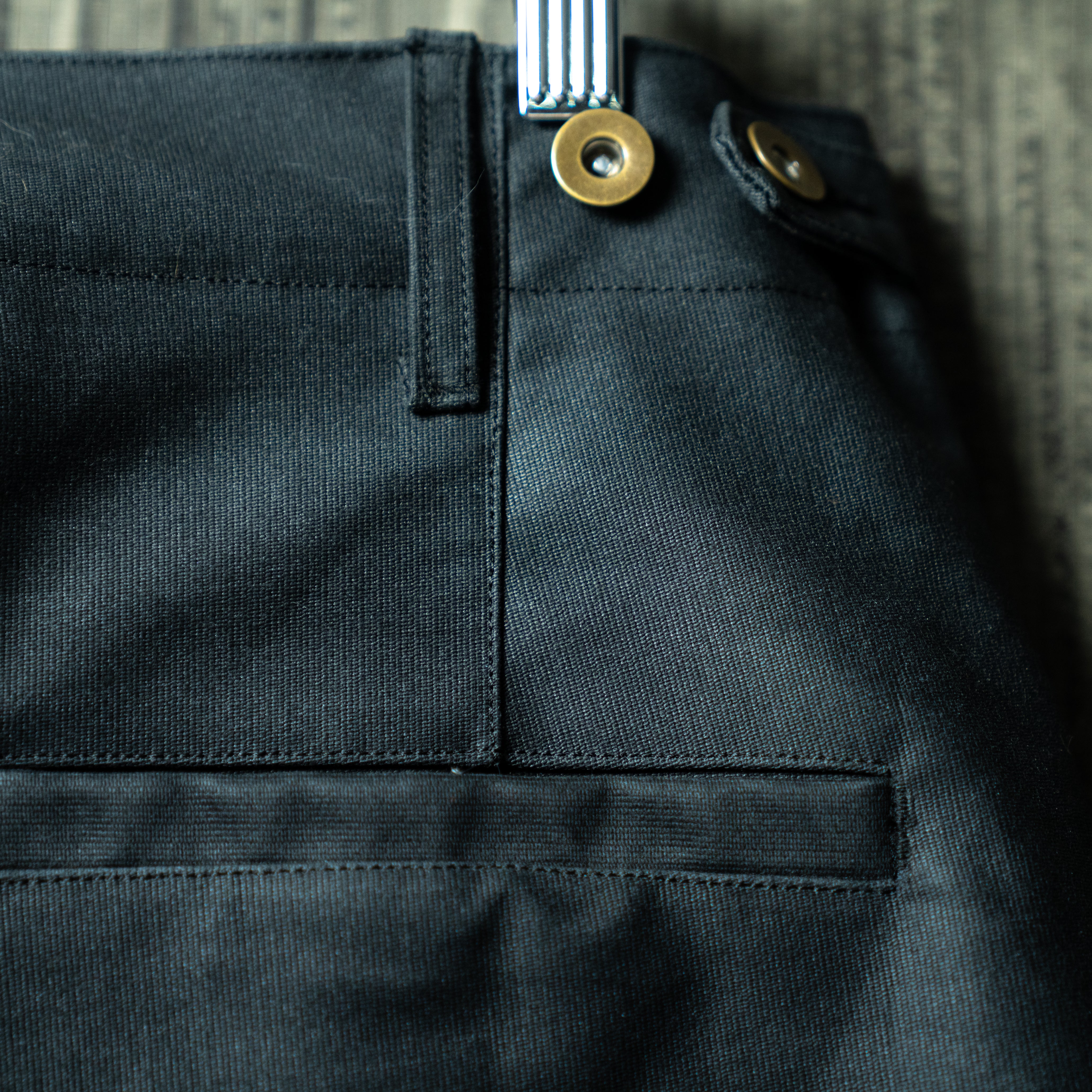 Oiled chino military mix pants – Pablo vinci