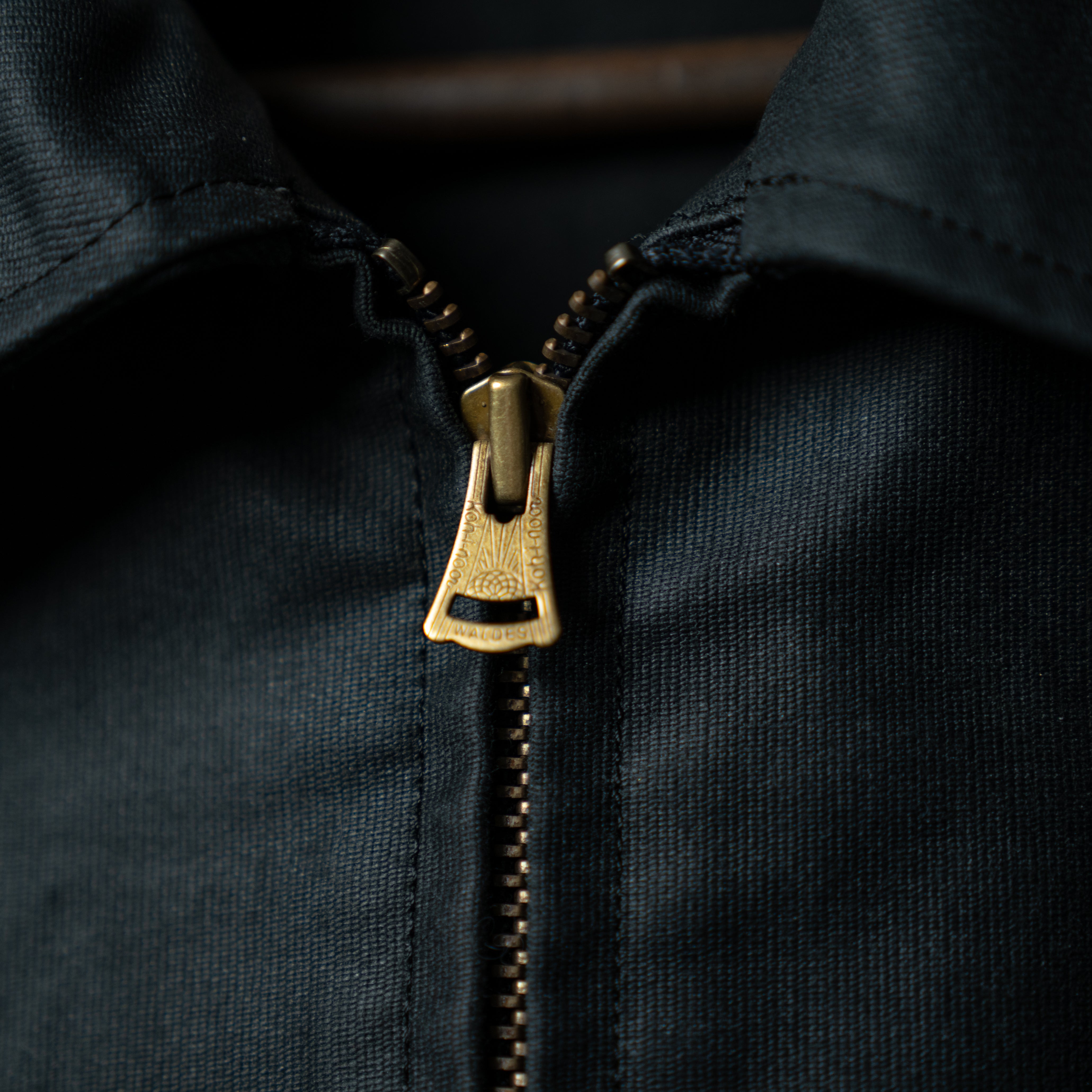 Oiled chino zip jacket – Pablo vinci