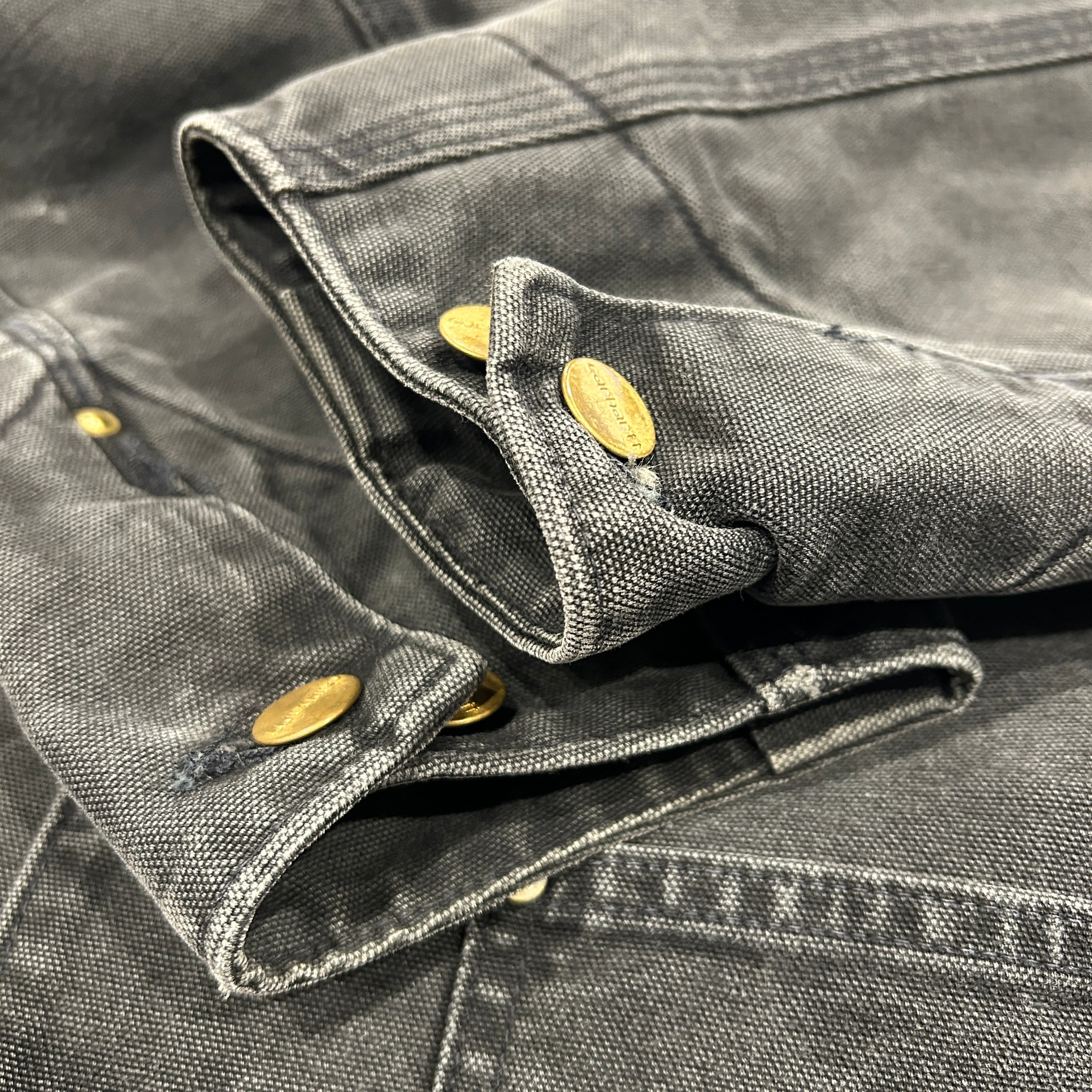 90's~ Carhartt カーハート チョアコート カバーオール ブラック