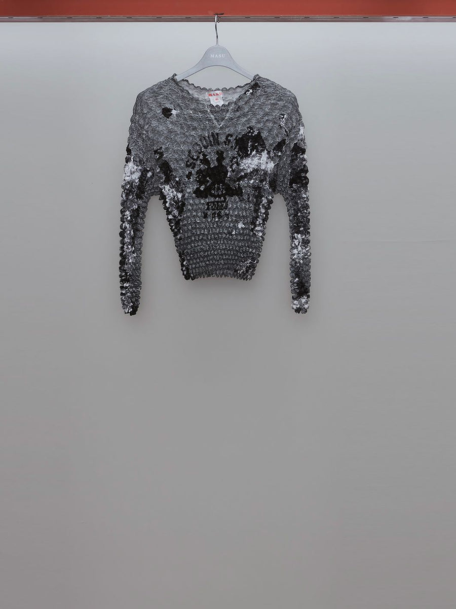 MASU(エムエーエスユー)のPOPCORN SWEATSHIRT GRAYの通販｜PALETTE art