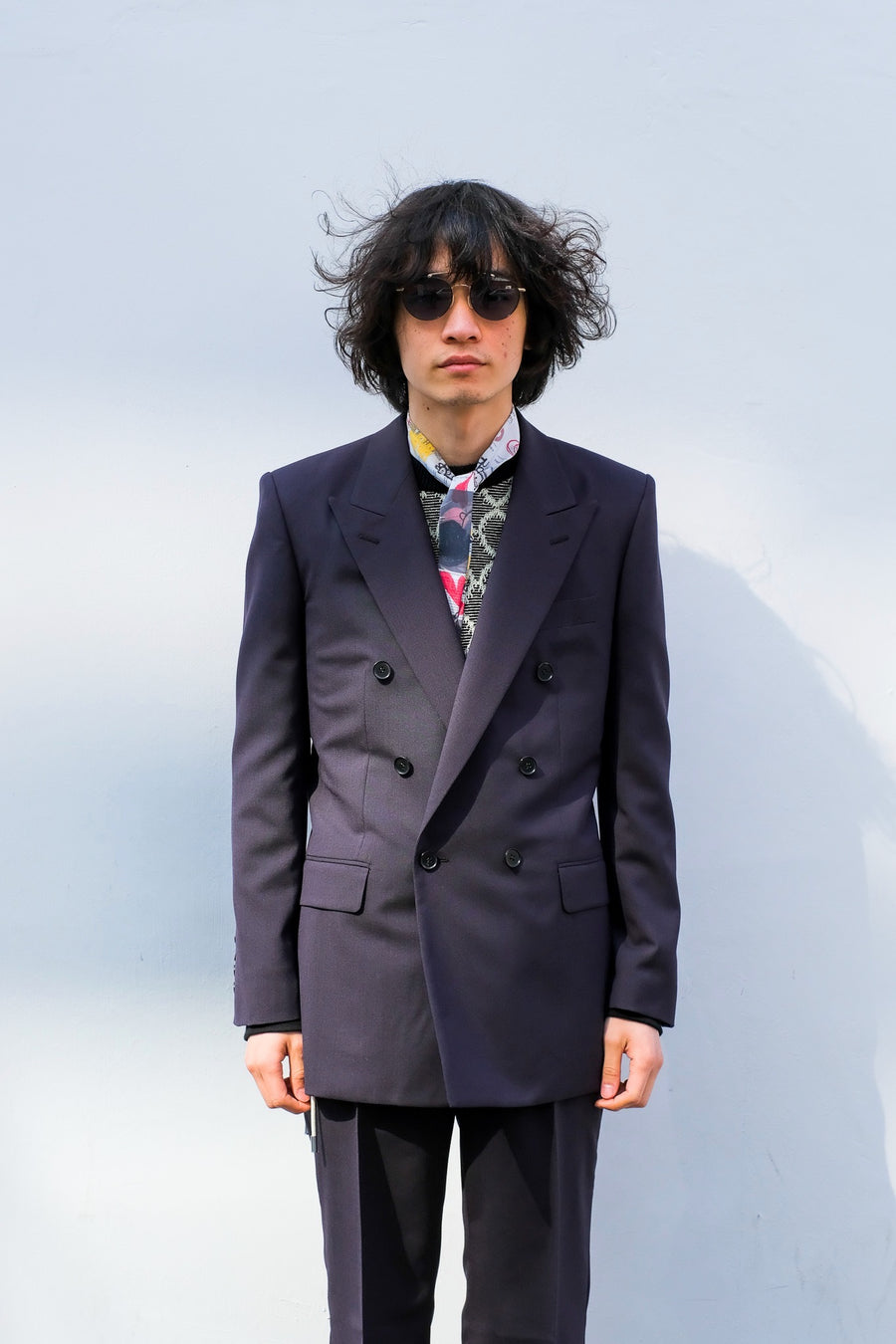 LITTLEBIG(リトルビッグ)の21SS Flare Sleeve Double Breasted Jacket