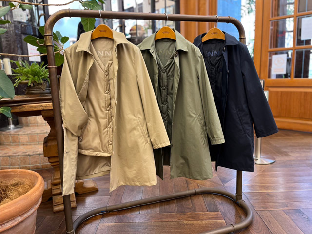 Mademoiselle NoN NoN『コットンストレッチ撥水コート』 ｜ PAPAS