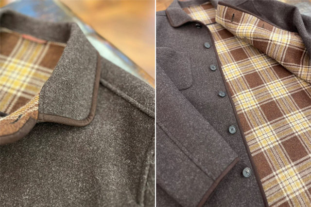 PAPAS『ダブルフェイスメルトン カバーオール』 ｜ PAPAS COMPANY｜パパス