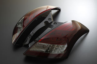 SONAR(ソナー) テールランプ LED レッド＆スモーク スイフト ZC72S