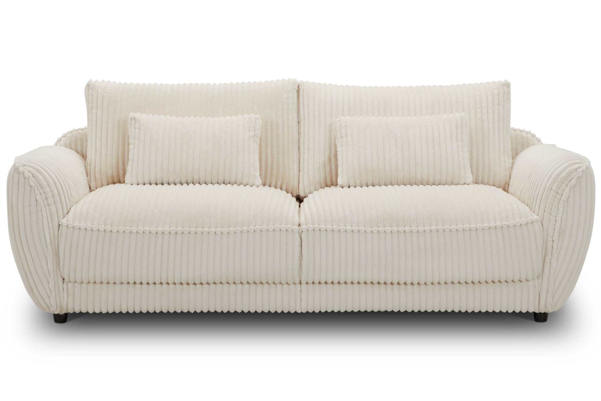 UTOPIA - MEGA IVORY 2 Seat Sofa with Lumbar Pillow - Parker House
