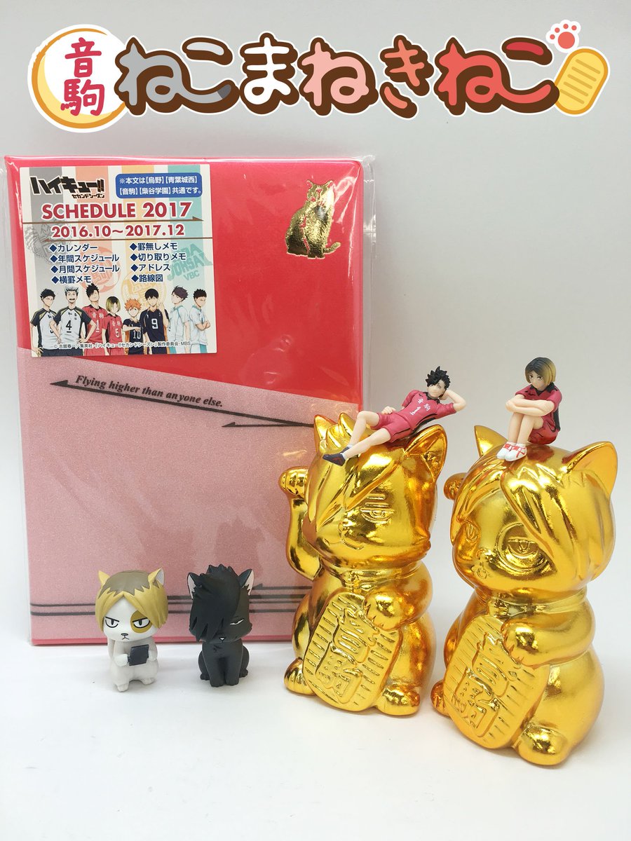 ハイキュー フィギュア ねこまねきねこ ハイキュー!! 【アニメイト限定