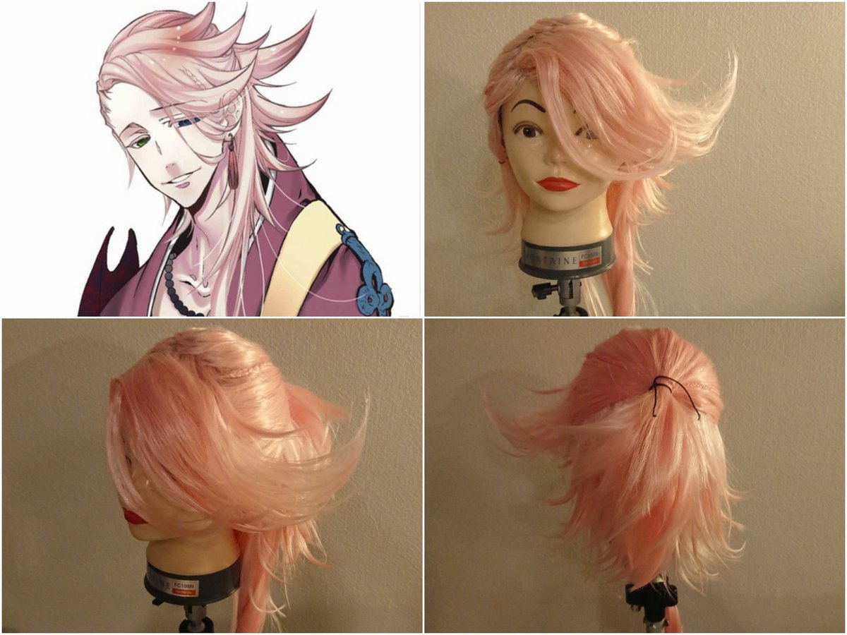 刀剣乱舞/宗三左文字】 大きなハネ髪が特徴的な宗三左文字のウィッグを