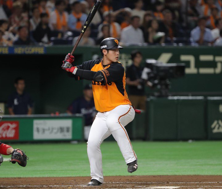 巨人 2018 「橙魂2018」 オレンジユニホーム #岡本和真 #giants