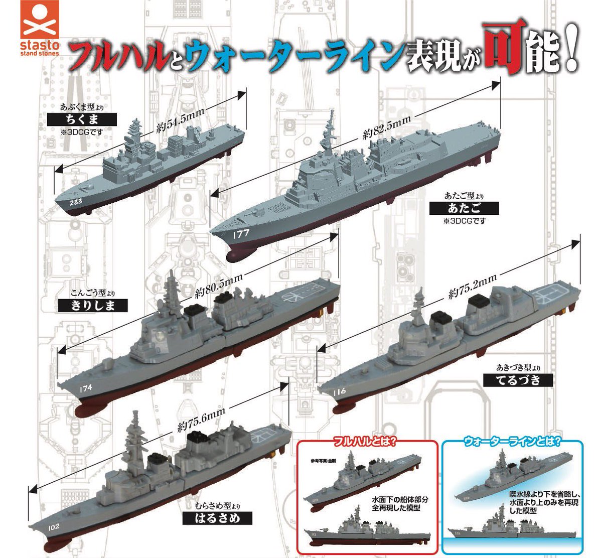 3Dファイル護衛艦編第2 standstones 3Dファイルシリーズ 護衛艦編 第2