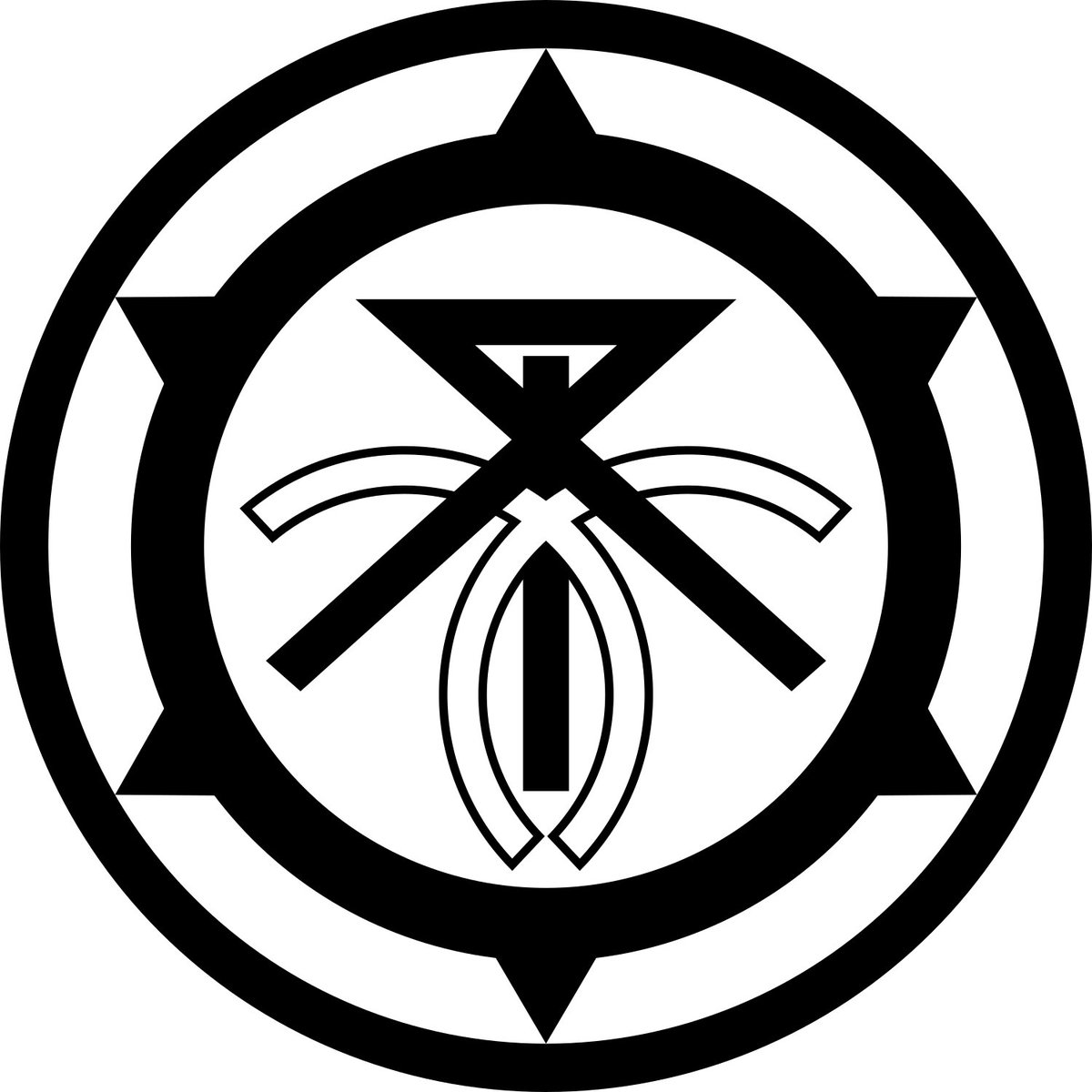 京阪神急行電鉄・阪急電鉄の旧社章。 阪神急行電鉄の社章に「京」を