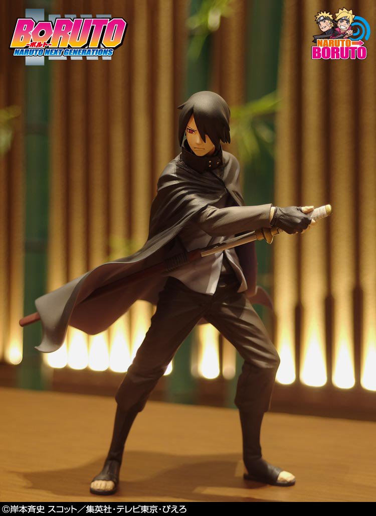 販売は2/28（水）23:59まで／B賞サスケフィギュアは刀を構える一瞬を