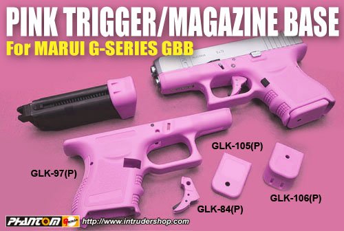 GLOCK26 エアガン 東京マルイ グロック カスタム済 ピンク TOKYO MARUI