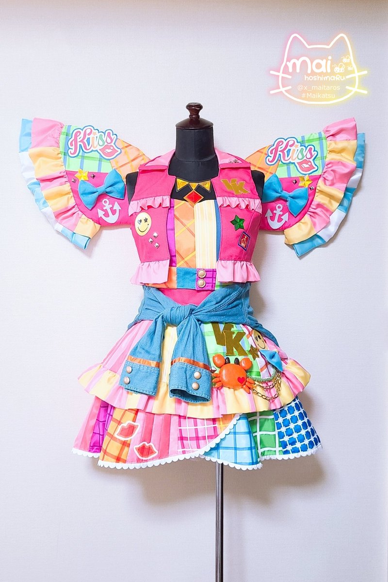 🌟COS衣装🌟アイカツ！ 💋ViVid Kiss/リゾートキャンサーコーデ♋ 絶対