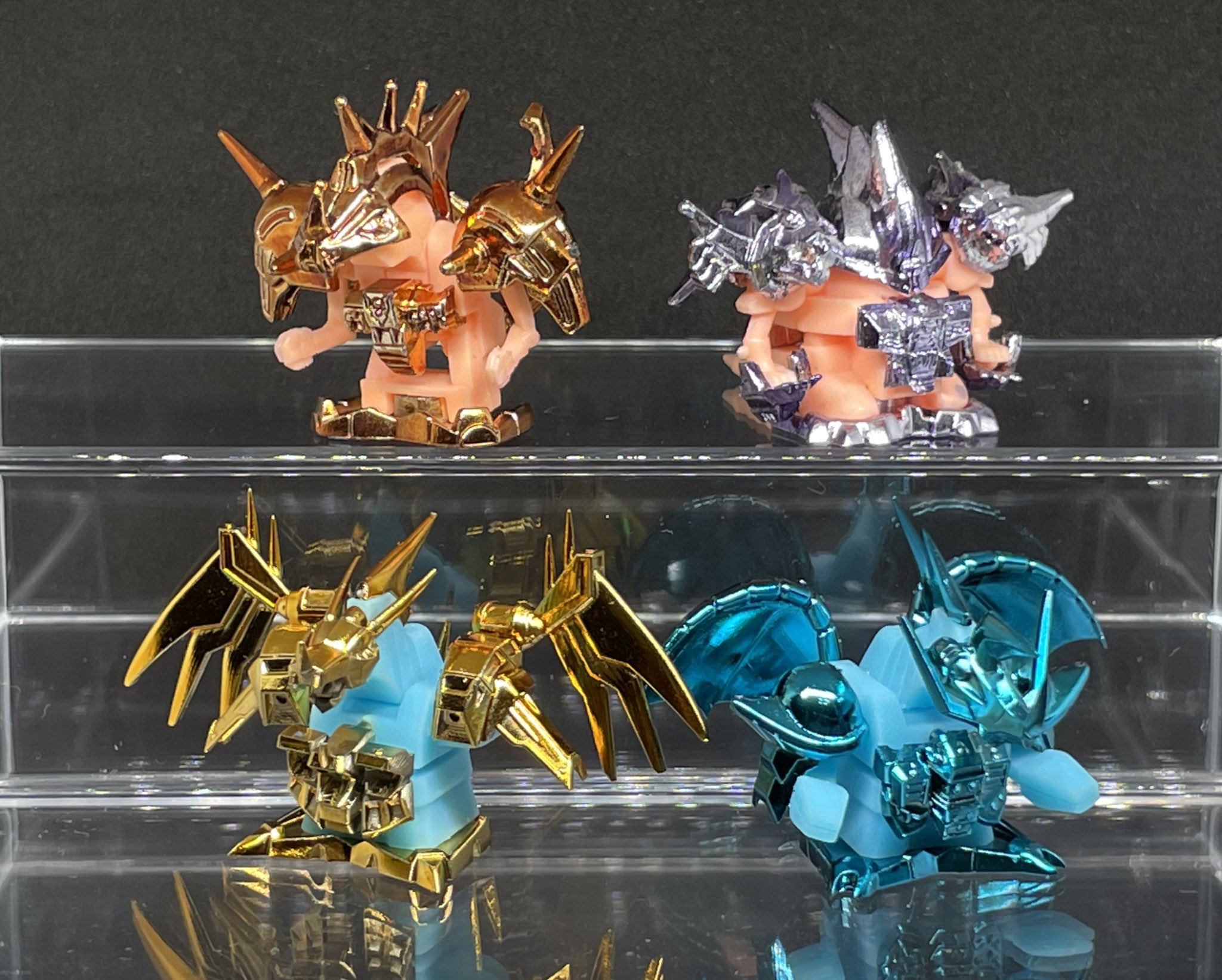 SDガンダム ガン消し 竜機神バイオレットガンドラゴン ガン消し 竜機神