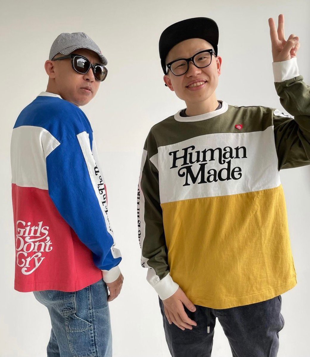 Girls Don't Cry × HUMAN MADE】VERDY、NIGO®︎、那須川天心が新作