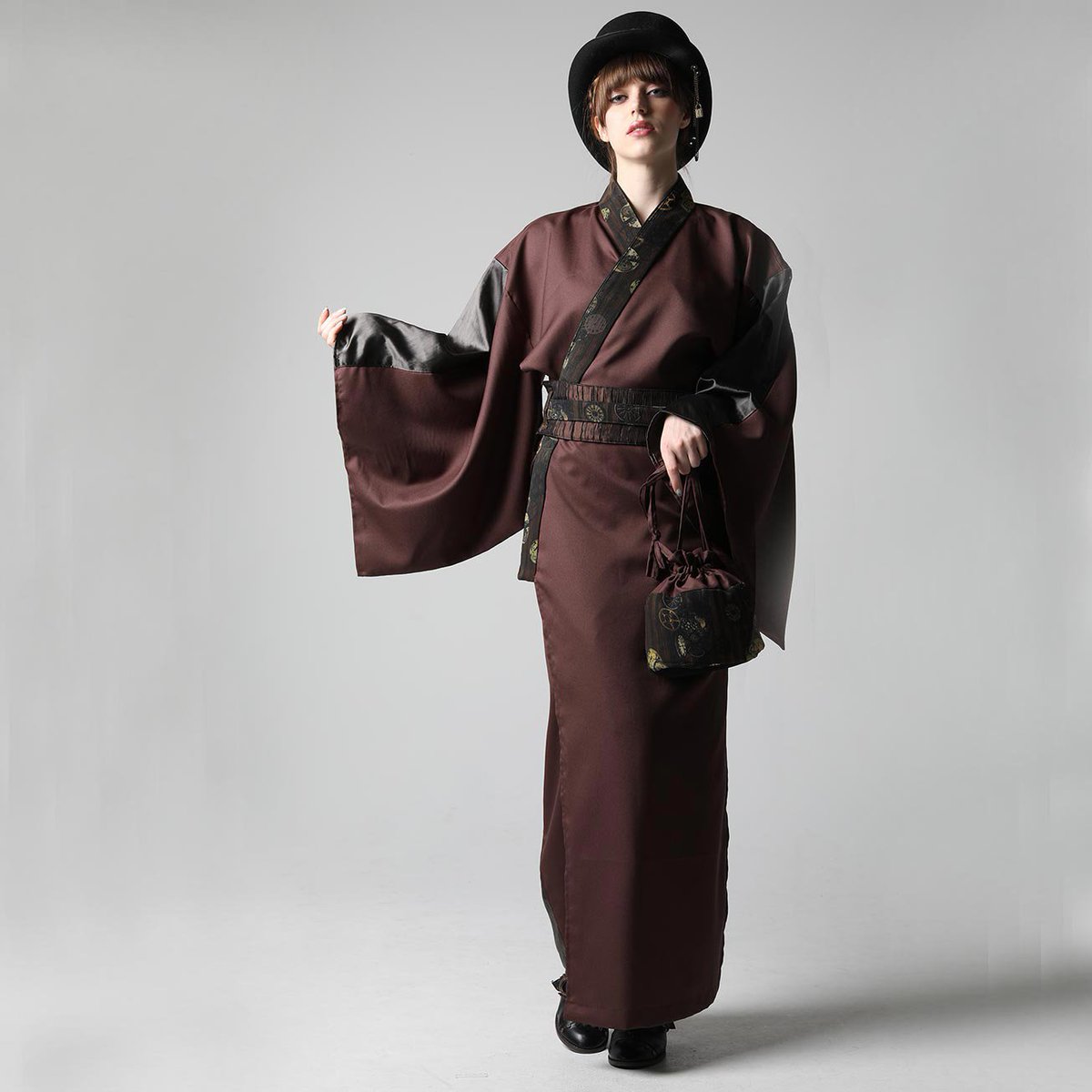 h.NAOTO WEBSHOP】 【ラスト1点】アクセントに時計や歯車柄生地を