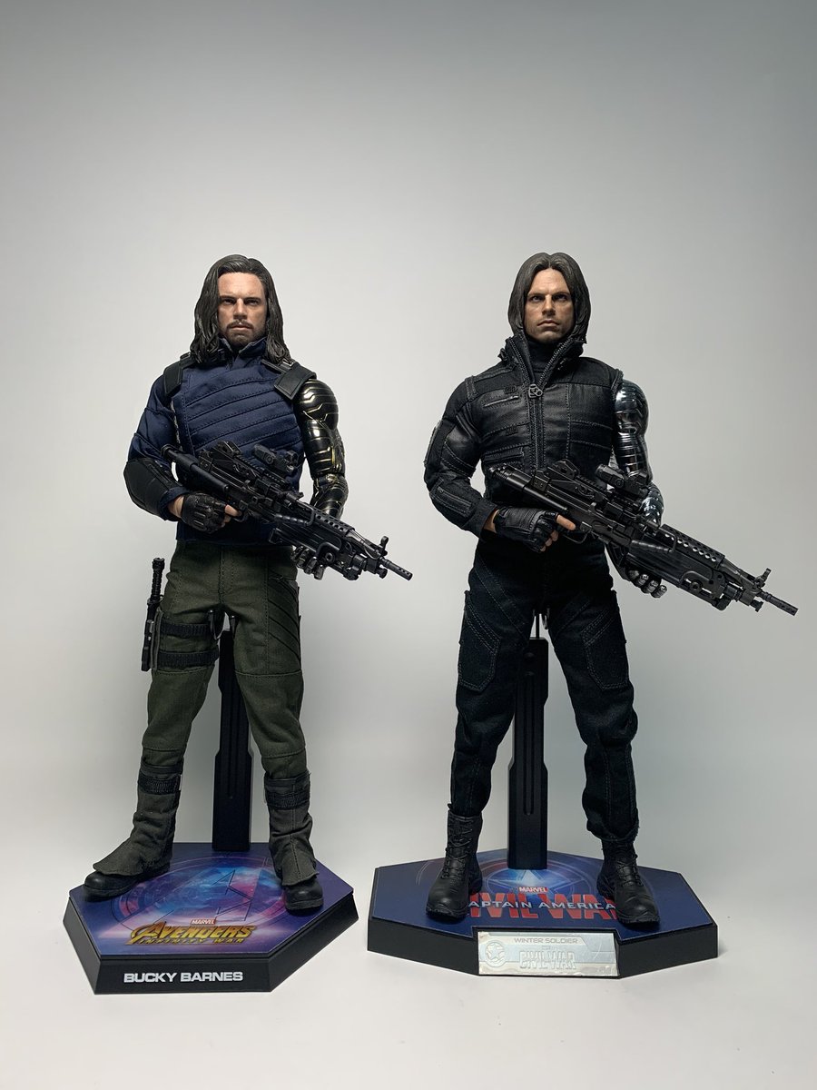 ホットトイズのバッキー・バーンズが届いたので、前作のシビル・ウォー