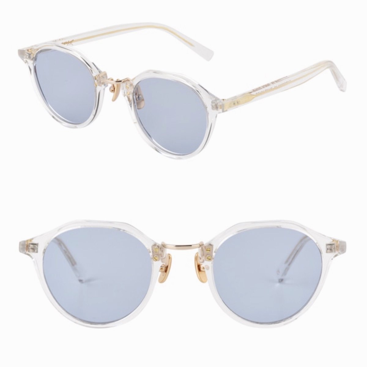 SixTONES 松村北斗さん着用サングラス 【A.D.S.R】 SATCHMO 03 Clear