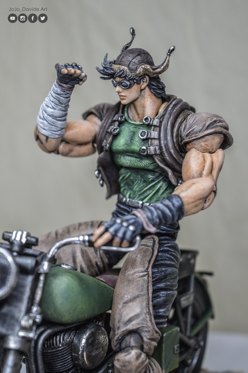 CUSTOM Joseph Joestar RIDER • SAS MEDICOS ⭐️👊🏼 #Diorama