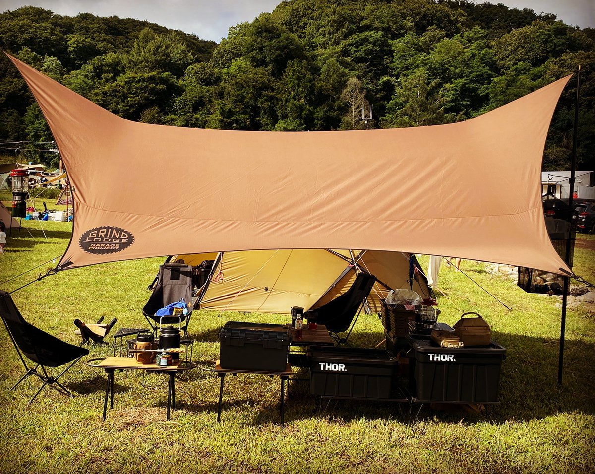 幕男みどり The Arth ヘキサタープ