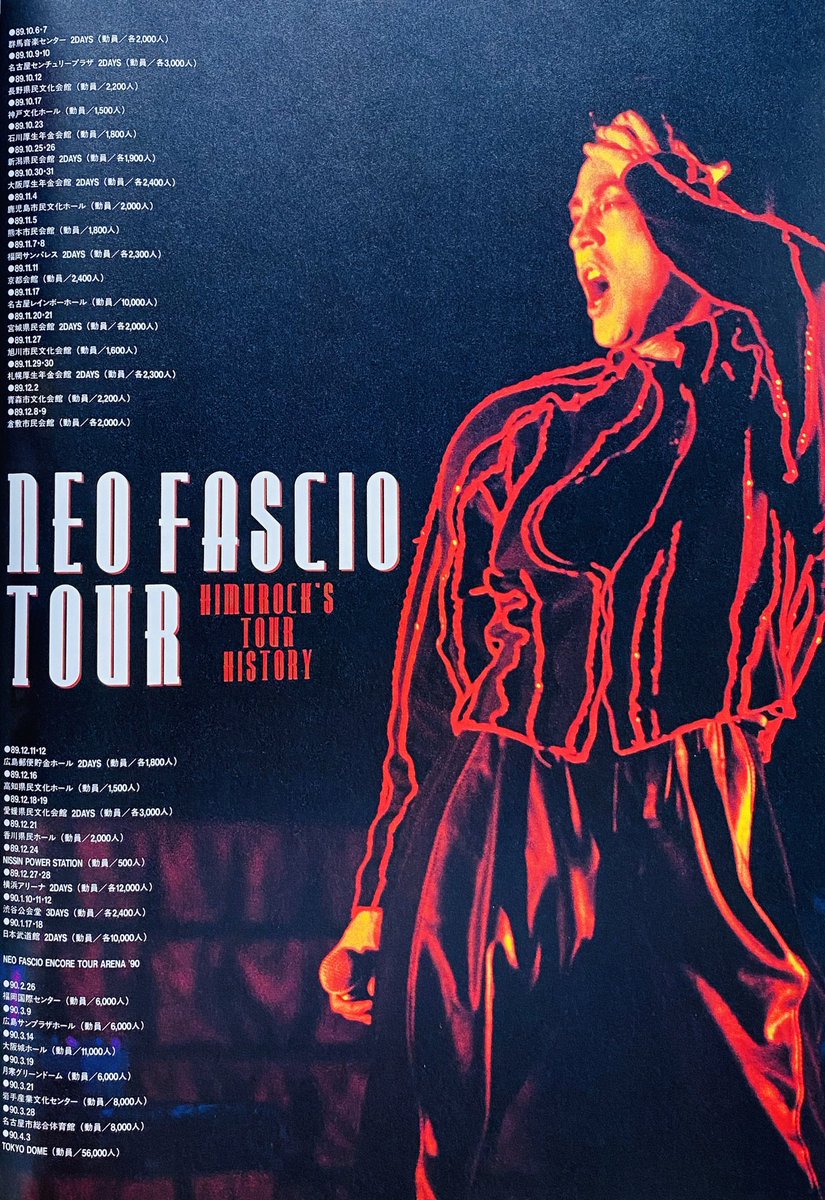 氷室京介 ツアー・ヒストリー '88-'90 ③ 