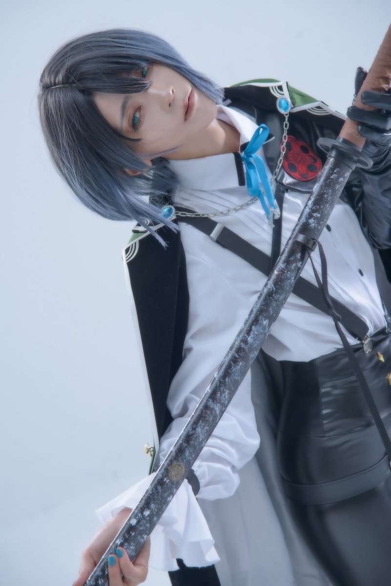 刀剣乱舞コスプレ 松井江／ふゆう 撮影／およーん(@OYO_YOi)