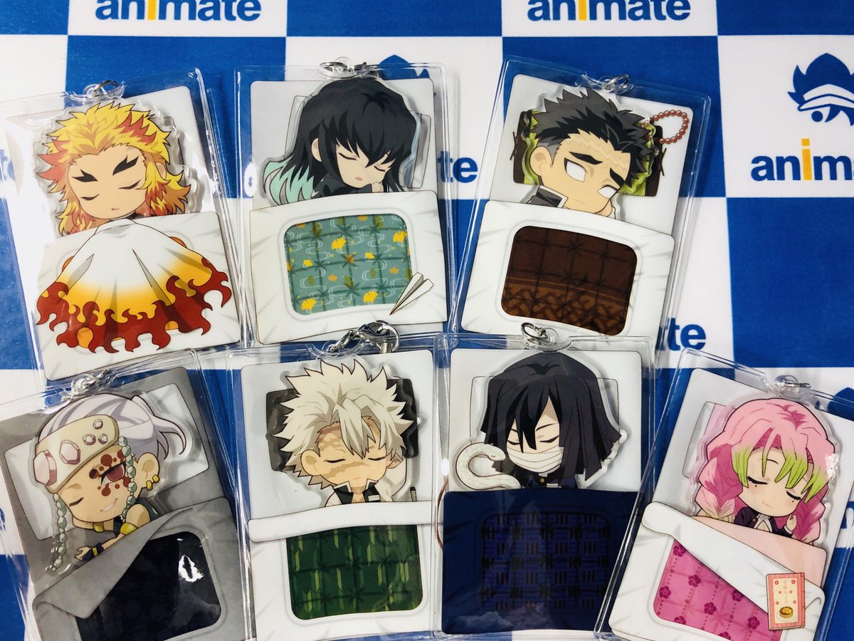 新商品情報】『鬼滅の刃 おやすみアクリルストラップ 第1弾 第2弾』が