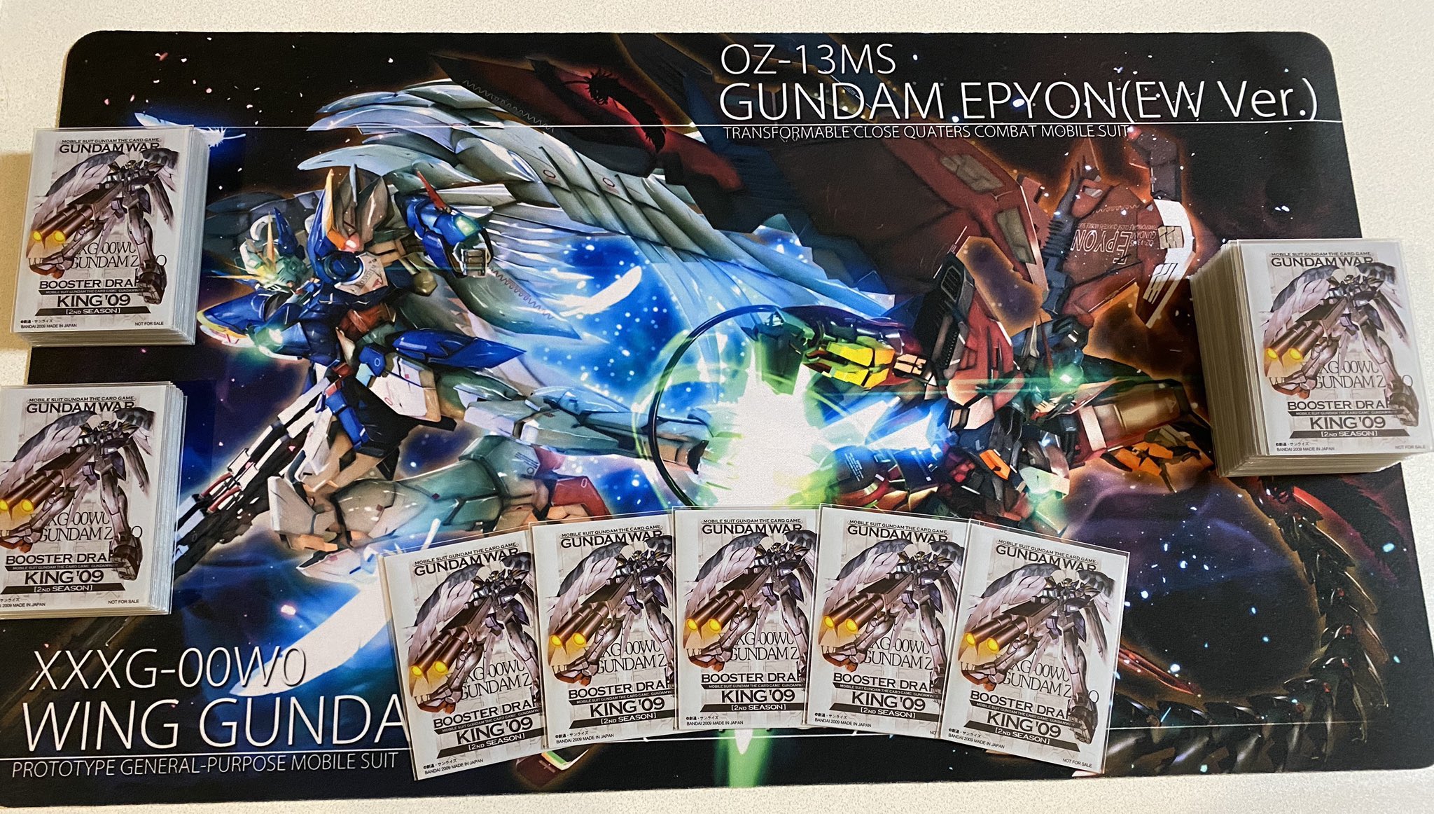 GCG】【限定品】プレイマット ウイングガンダム GCG】【限定品】プレイ