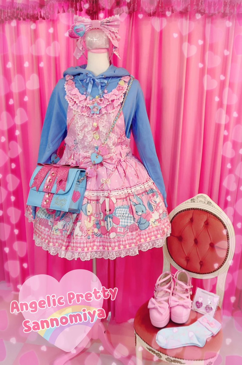 Angelic pretty MELODY TOYS ジャンスカ カチューシャ 【公式通販】