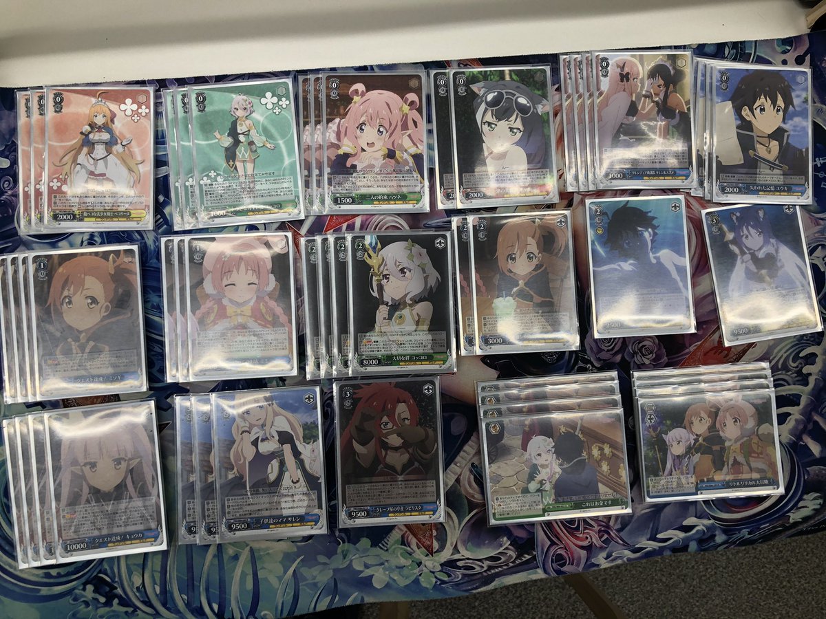 ヴァイスシュヴァルツ プリンセスコネクト 8宝デッキ(SPサインあり)＋