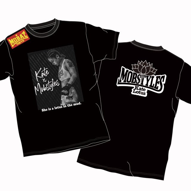ケイト・ロータス x MOBSTYLESコラボ応援Tee（受注生産アイテム）です
