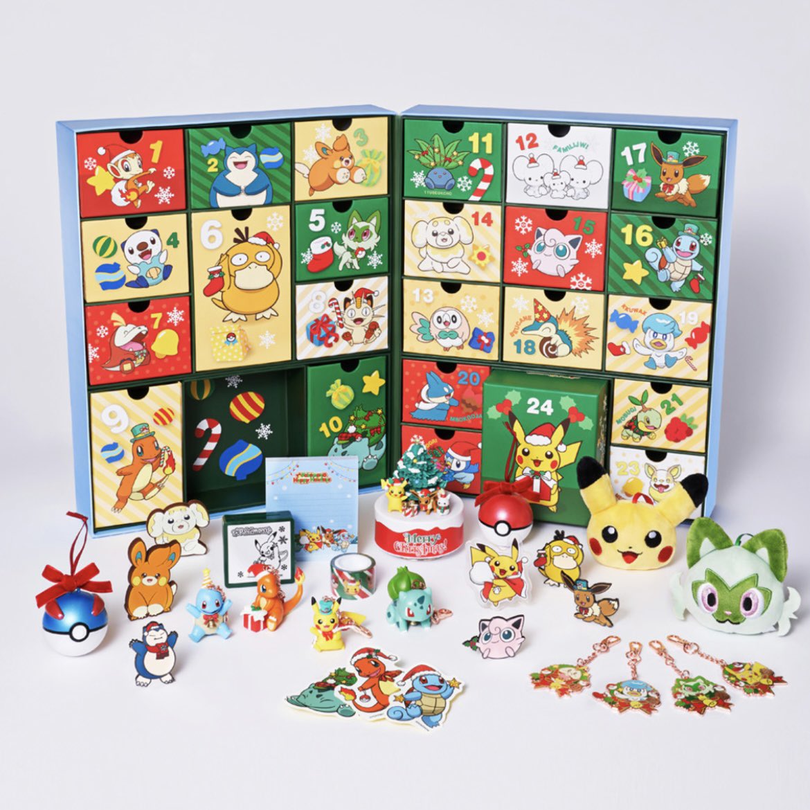 ホリデーカレンダー　海外限定　アドベントカレンダー 未開封　ポケモン　2023