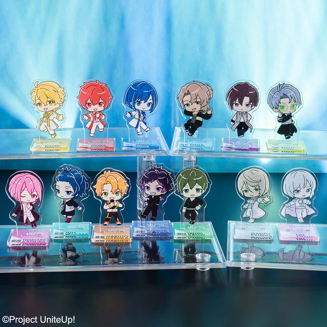 アクスタ飾ってみないと！ TVアニメ『UniteUp!』のガシャポンが新登場