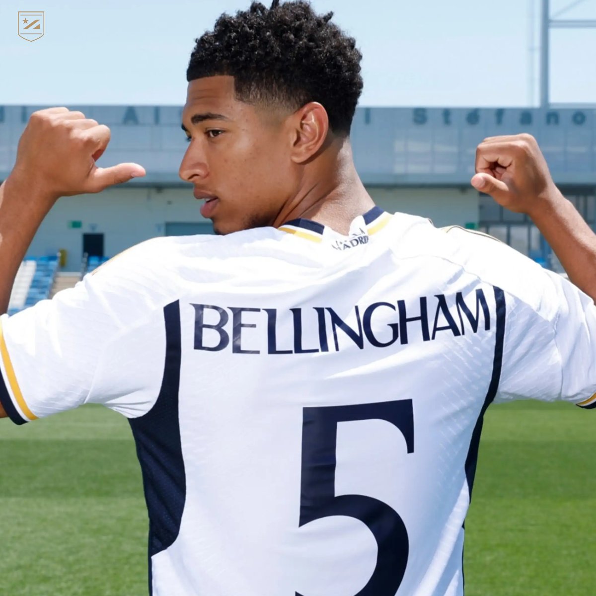 ベリンガムの背番号は「5」に決定⚽️ レアル・マドリードの5番とい