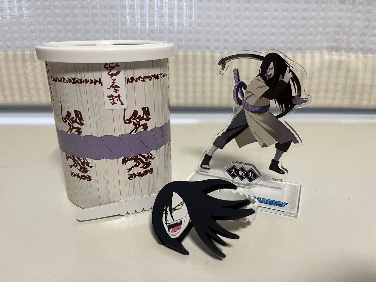 ꒰ ‪大蛇丸 . 缶バッジ ꒱‬ NARUTO 忍里限定 【 大蛇丸 】缶バッジ