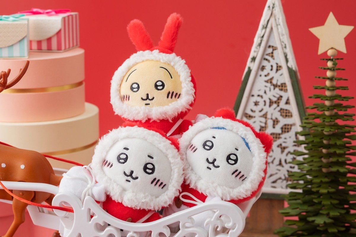 🎄新商品🎄／ クリスマスだよ！ぷちミニマスコット （ちいかわ