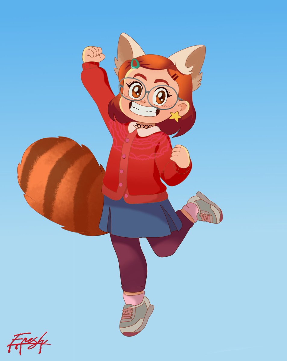 I really loved Turning Red, so here's a Mei-Mei ❤️ #Fanart