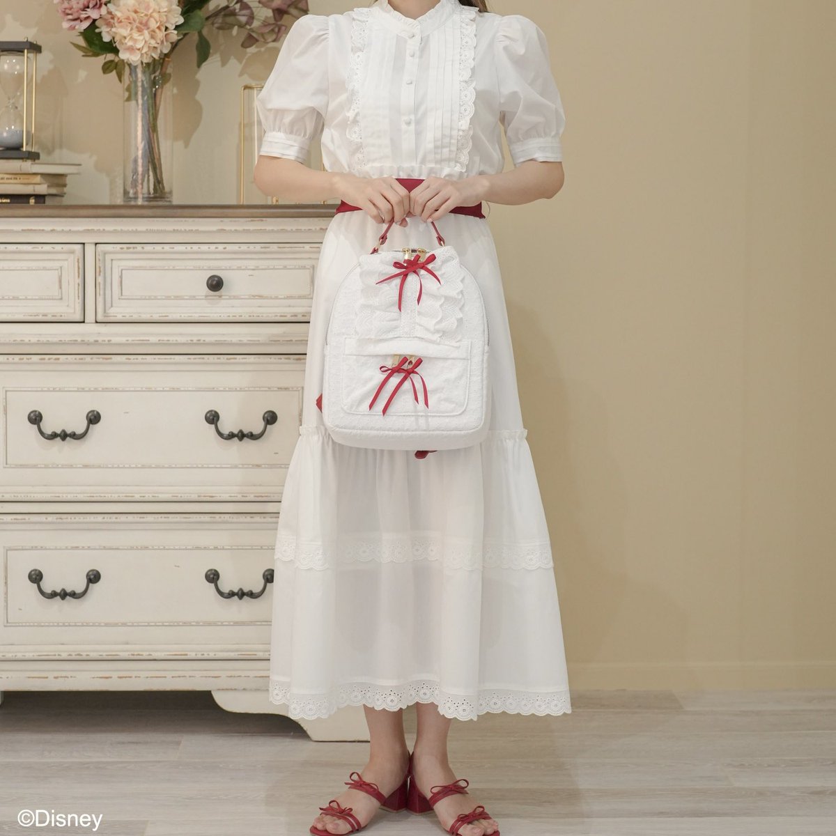 Mary Poppins Collection🌂♥️ ☑︎メリーポピンズ/タックブラウス