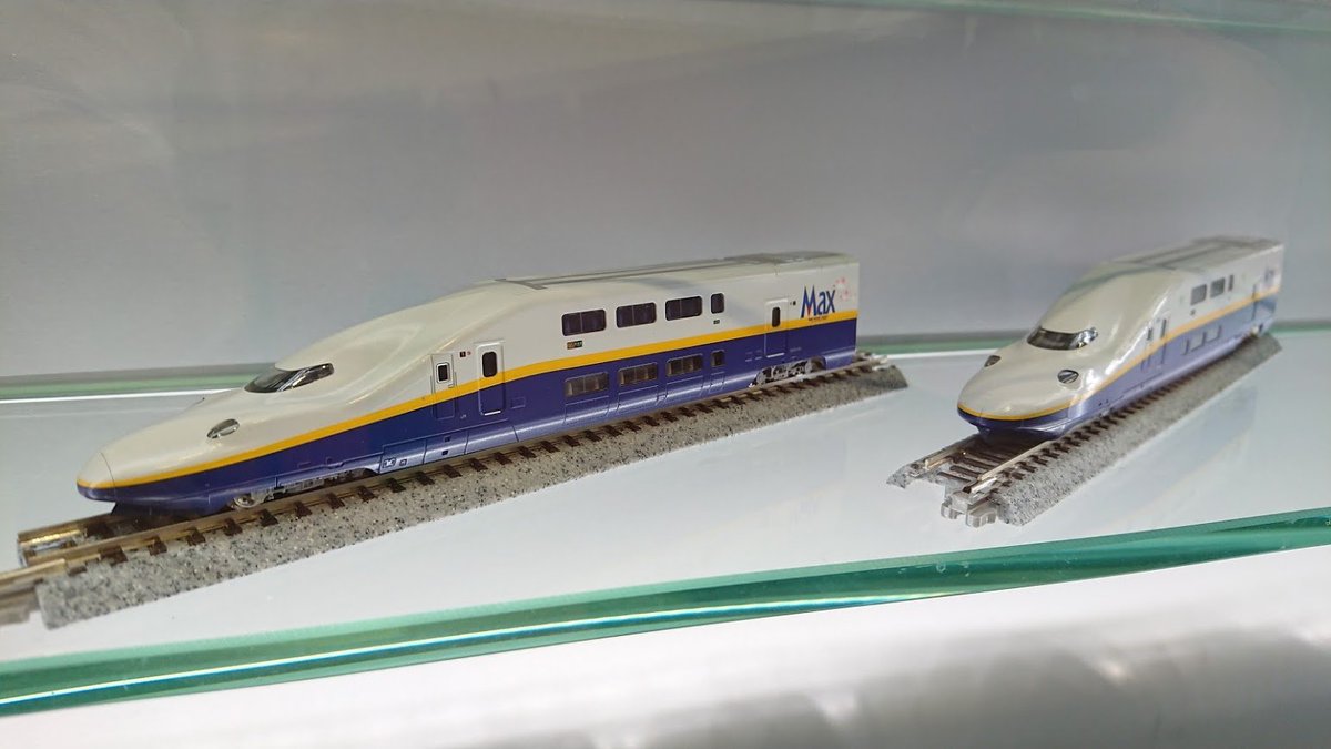 E4系Max(朱鷺マーク付)タイプ先頭車2両セット 再入荷いたしました