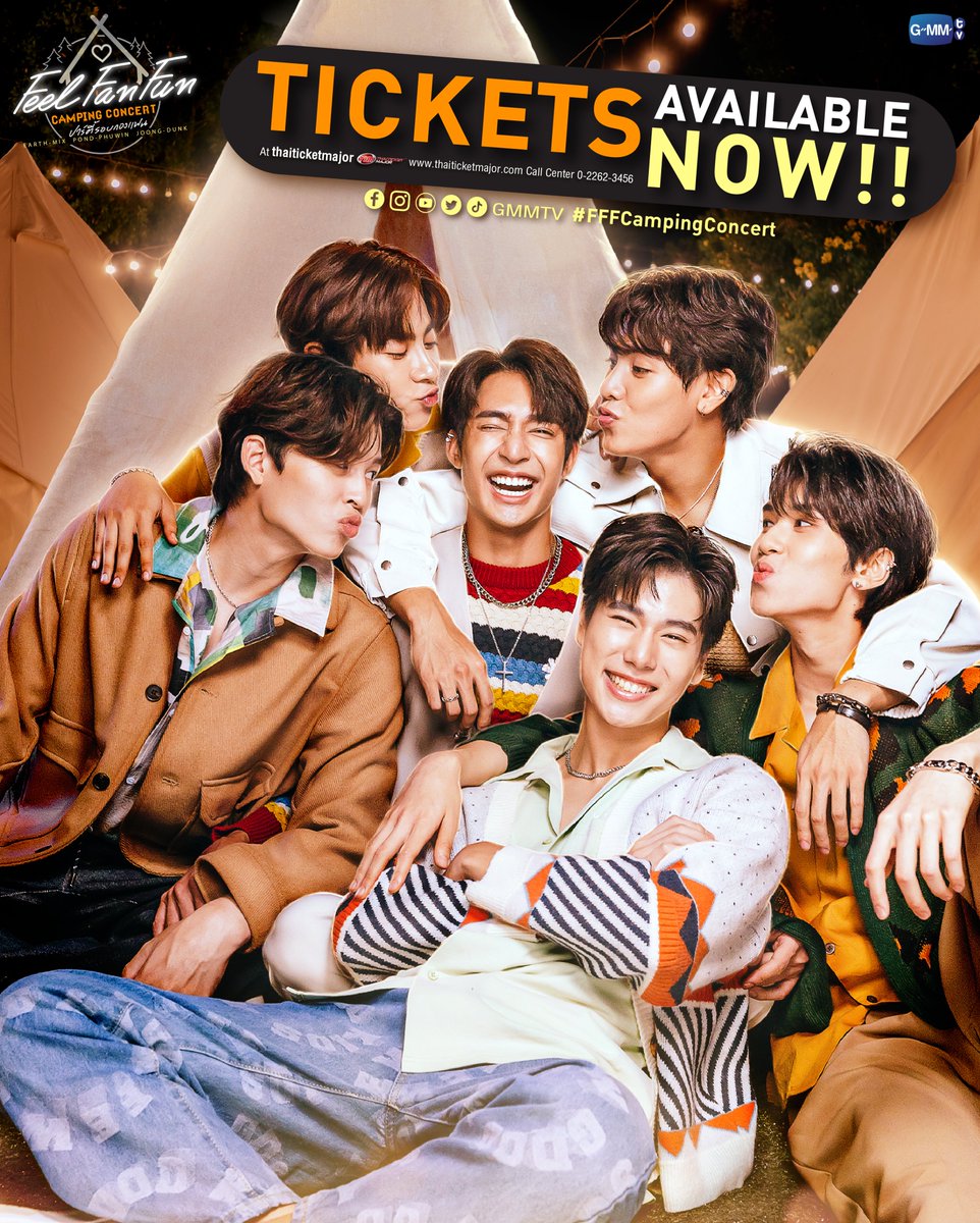 Feel Fan Fun Camping Concert The party full of fans.🏕🔥 📍TICKETS