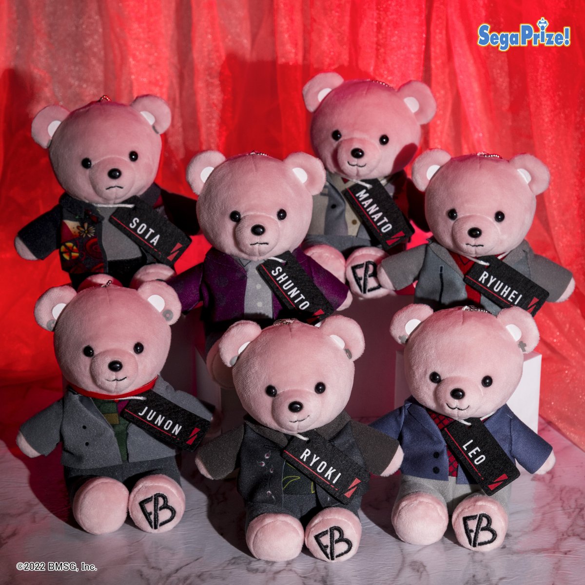 BEFIRSTセガプライズ ＼ 本日11/4より 「BE:FIRST」のぬいぐるみ