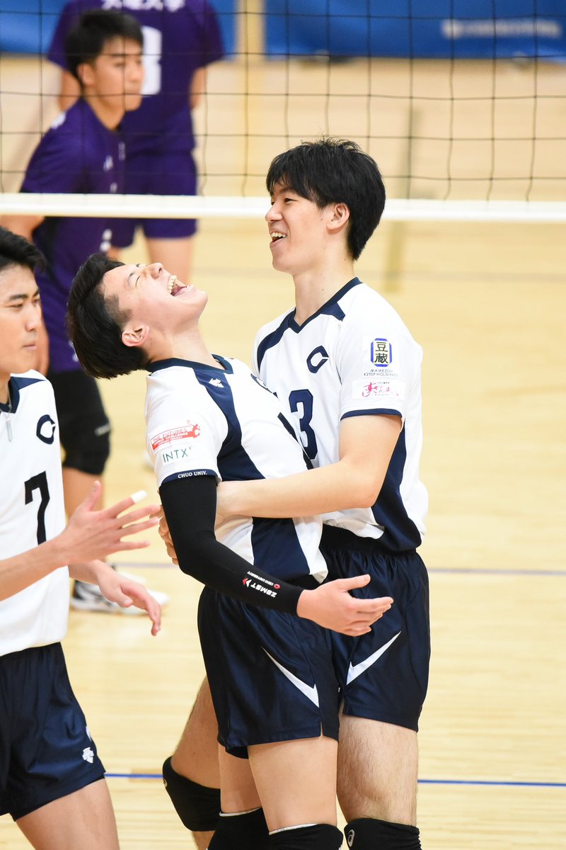 中央大学男子バレーボール部 バレーボールウェアセット ユニフォーム