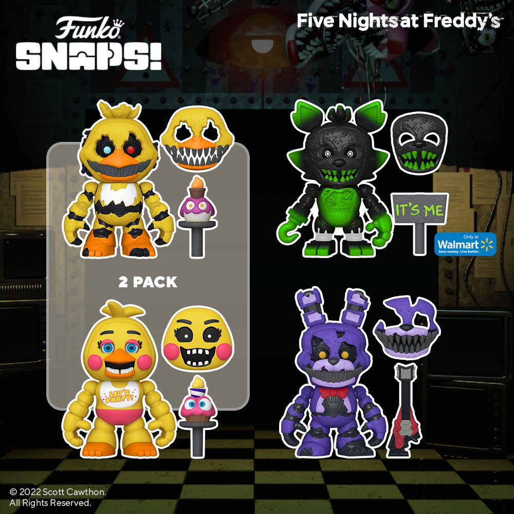 顔が取り外せるギミック』がFive Nights at Freddy'sとベストマッチ