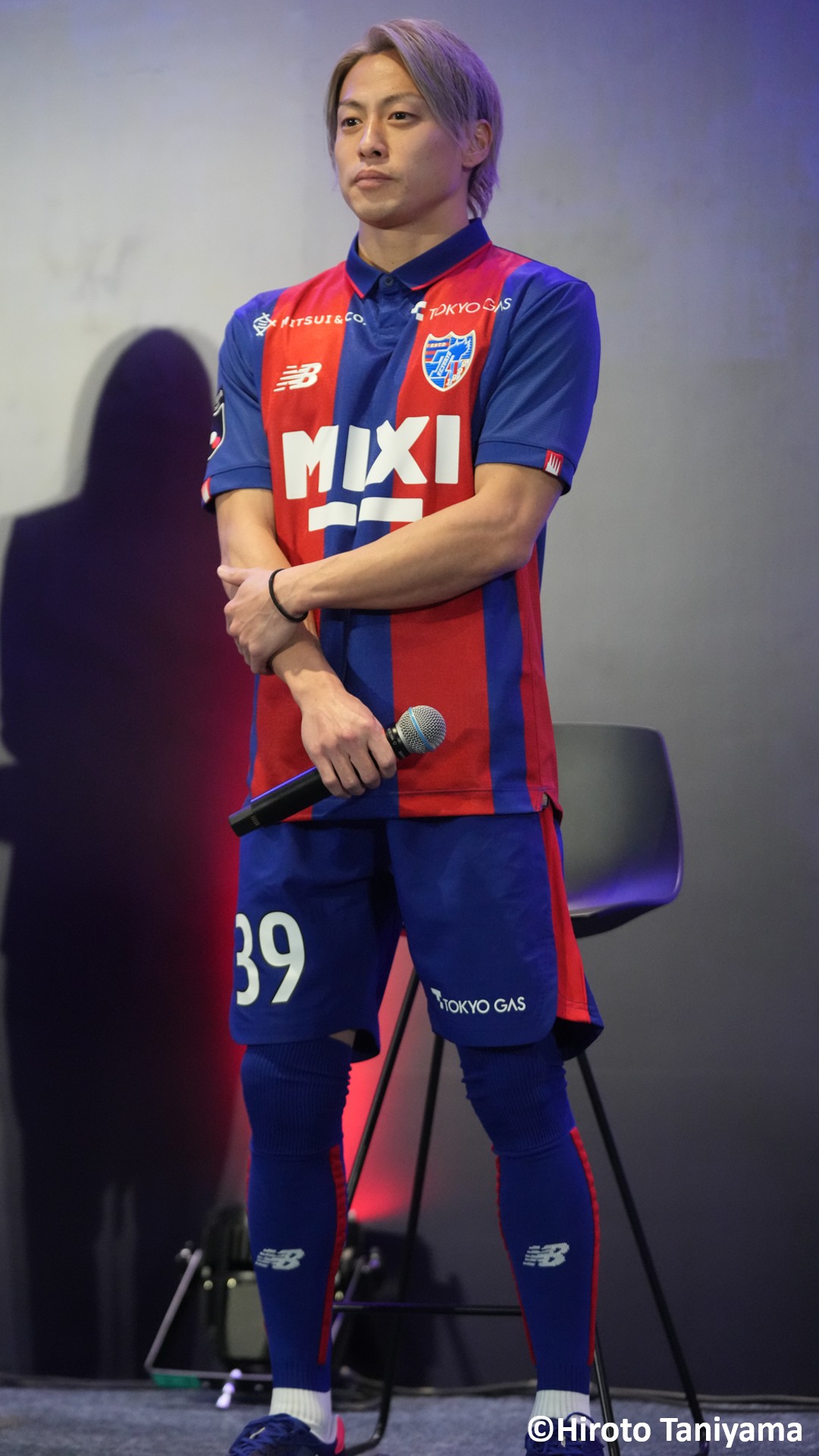 か*ち様 FC東京 仲川輝人 オーセンティック ホーム ユニフォーム