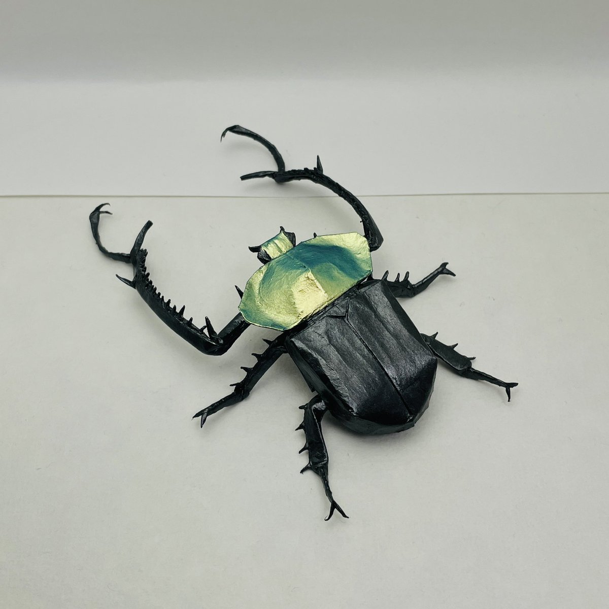 RT @Origamist_sho: σさんのヤンソニーテナガコガネ。 